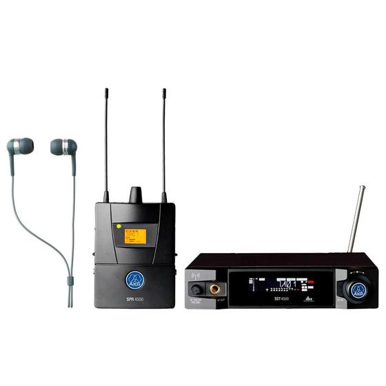 AKG IVM4500 IEM SET Monitor Sem Fio InEar Preto Monitor de Áudio Magazine Luiza