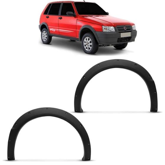 Imagem de Alargador Moldura Paralama Dianteiro Uno Way Cinza 2004 A 12