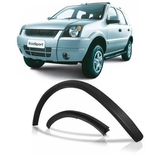 Imagem de Alargador Vao Roda Dianteiro Ecosport 2003 2004 2005 2006 2007 2008 2009 2010 2011 2012