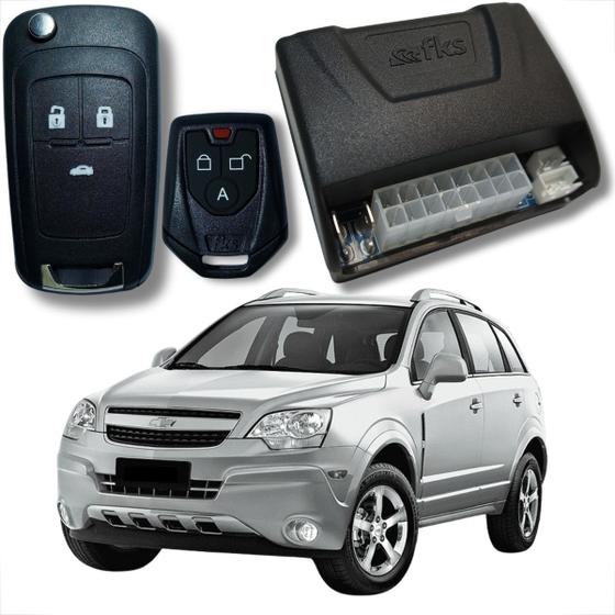 Imagem de Alarme automotivo chevrolet com chave canivete e bloqueador linha gm 902 cb cr941/cr710 fks completo