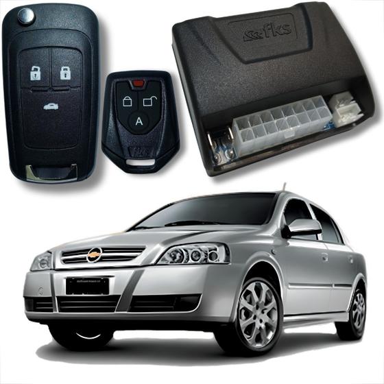 Imagem de Alarme automotivo chevrolet com chave canivete e bloqueador linha gm 902 cb cr941/cr710 fks completo