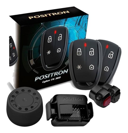 Imagem de Alarme Automotivo Kit Segurança Carro Positron Fx360 Barato