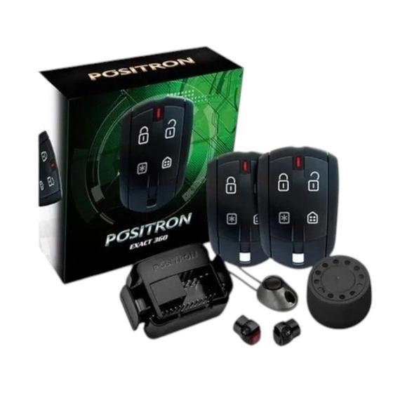 Alarme Automotivo Positron Cyber Exact EX360 Universal Controle Remoto Função Pânico Antifurto