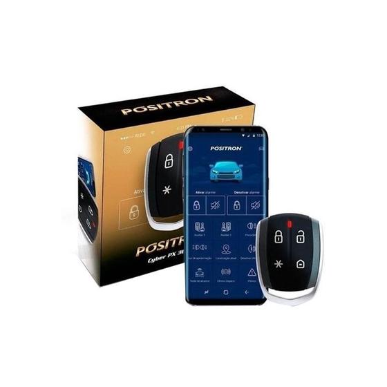 Imagem de Alarme Automotivo Pósitron Cyber PX 360BT Bluetooth Universal Bloqueio e Desbloqueio no Celular