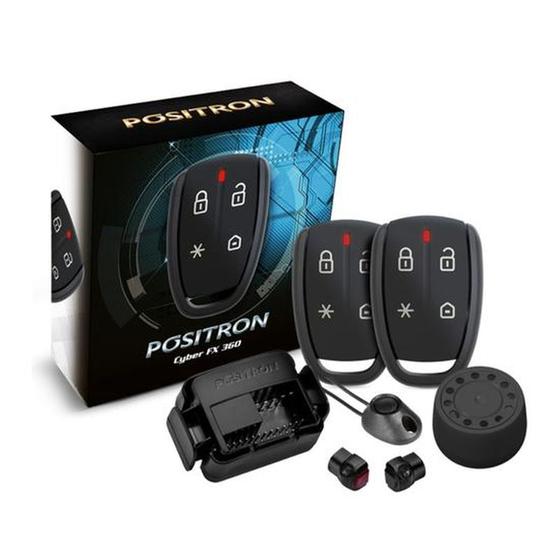 Imagem de Alarme Automotivo Positron FX 360 com 24 Funções