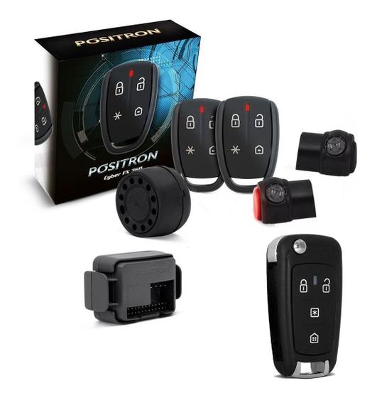 Imagem de Alarme Automotivo Universal Com 2 Controles + 1 Chave Px80