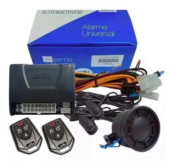 Imagem de Alarme Automotivo Universal FKS 2 Controles CR941 Sirene Top