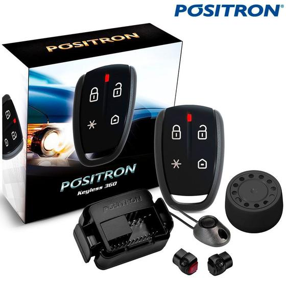 Alarme carro Positron Keyless 360 Completo Universal Menor preço em Alarme carro Positron Keyless 360 Completo Universal