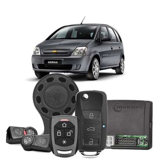 Imagem de Alarme Carro Taramps Tw 20ch G4 Chave Canivete Chevrolet Meriva