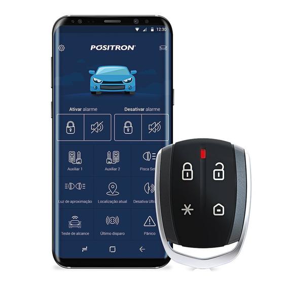 Alarme Cyber Positron PX-360 BT 12870000 Menor preço em Alarme Cyber Positron PX-360 BT 12870000