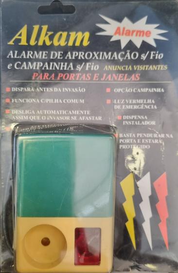 Imagem de Alarme de aproximação sem fio para porta e janela