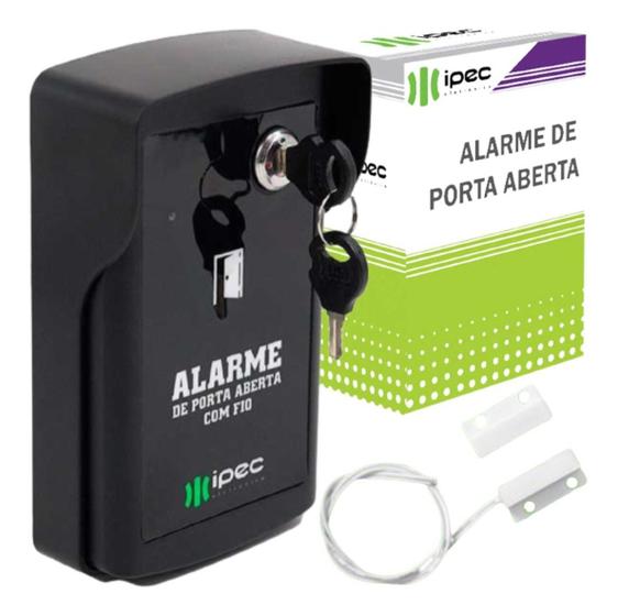 Imagem de Alarme Indicador De Porta Aberta + Sensor Magnético De Alta Precisão