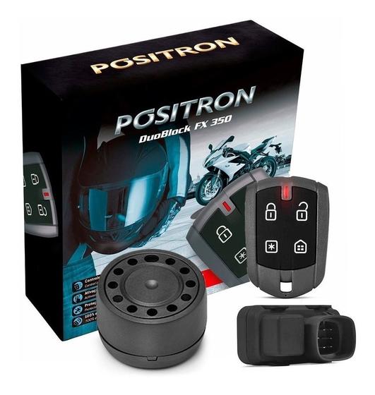 Imagem de Alarme Moto Universal Positron Duoblock 350 Barato 2Controle