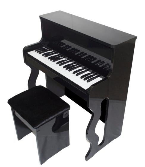 Imagem de Albach Pianos Infantil Preto  Luxo e Elegância AL8