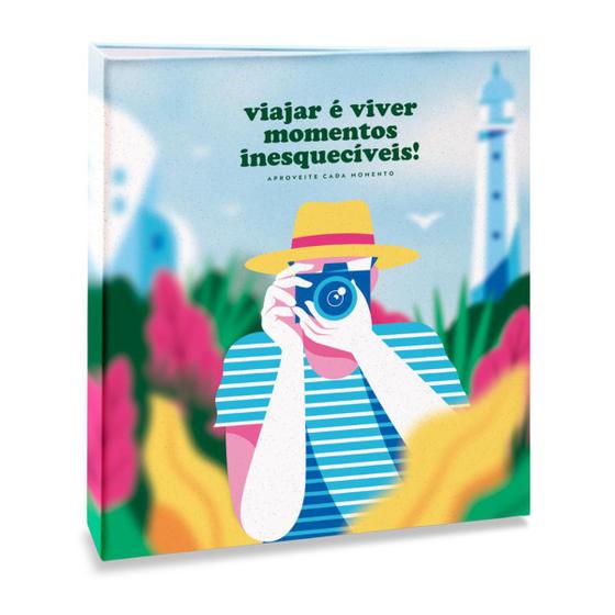 Imagem de Album 120F 10X15 Viagem Rebites Ical - 584