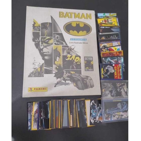 Imagem de Álbum Batman 80 Anos Completo - Capa Dura - Todas as Figurinhas e Cards - Produto Original Panini