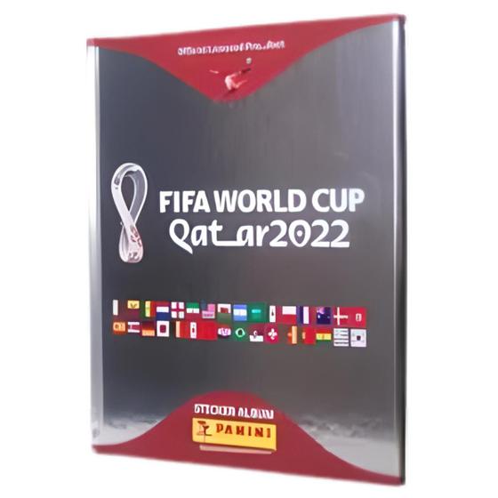 Álbum Capa Dura Prata Copa Mundo Qatar 2022 Original Panini Menor preço em Álbum Capa Dura Prata Copa Mundo Qatar 2022 Original Panini
