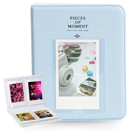 Imagem de Álbum Capa Dura Premium Cabe 64 Fotos Para Foto Instax Mini