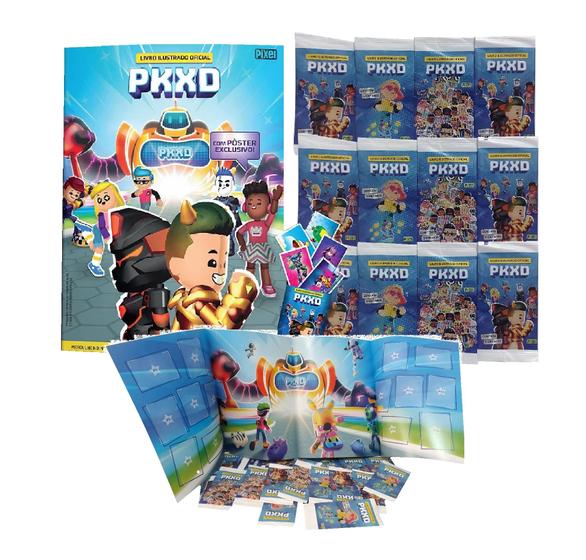 Imagem de Álbum com figurinhas do Pkxd