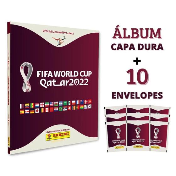 Imagem de Álbum Copa do Mundo 2022 Qatar + 10 Envelopes - Panini