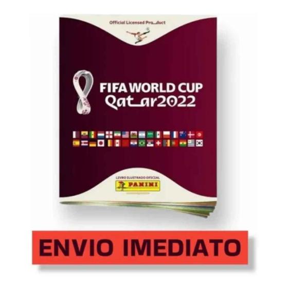Imagem de Álbum Copa Do Mundo Brasil 2022 Qatar Envio Imediato