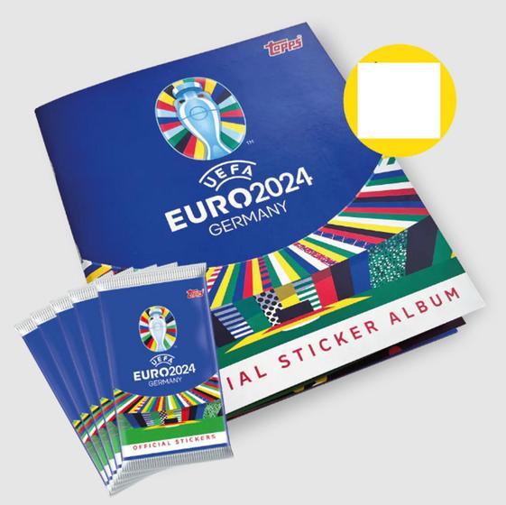 Album De Figurinha Capa Cartão Uefa Euro 2024, Panini + 30 Envelopes Menor preço em Album De Figurinha Capa Cartão Uefa Euro 2024, Panini + 30 Envelopes