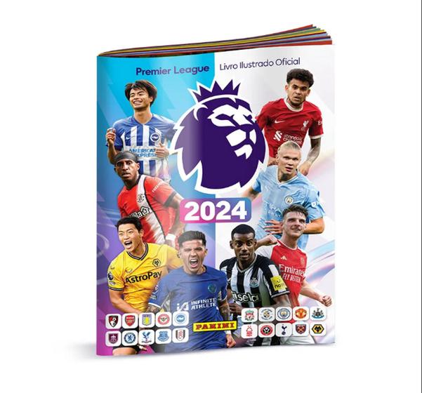 Imagem de Album De Figurinha Capa Mole Premier League 2023/2024 + 20 Envelopes