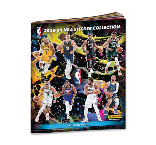 Imagem de Album De Figurinha Nba Basquete 2023/2024 + 5 Envelopes