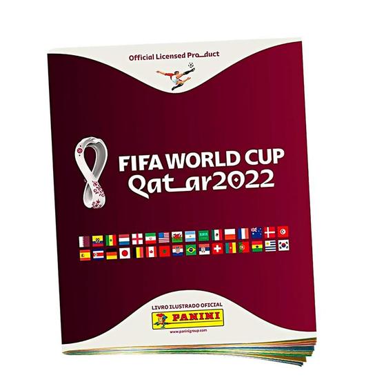 Álbum de Figurinhas da Copa Fifa World Cup Qatar 2022 Menor preço em Álbum de Figurinhas da Copa Fifa World Cup Qatar 2022