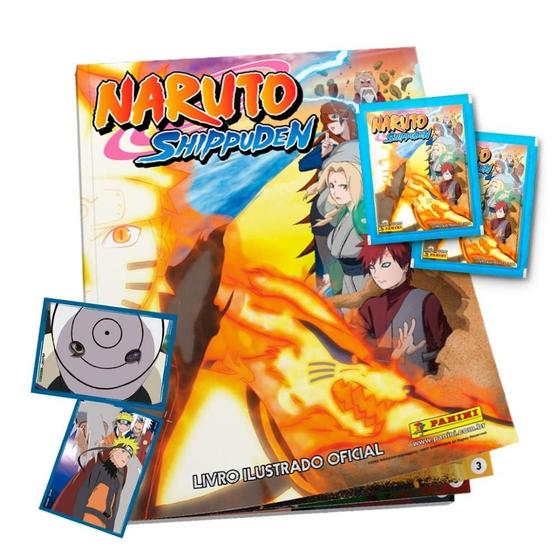 Álbum de Figurinhas Naruto Shippuden - Panini Menor preço em Álbum de Figurinhas Naruto Shippuden - Panini