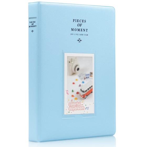 Imagem de Álbum de Fotos Ablus com 128 Bolsos - Para Fujifilm Instax Mini, Polaroid Snap e Kodak Mini