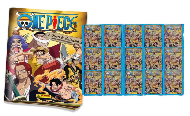 Imagem de Álbum Do One Piece 2023 Com 100 Figurinhas (20 Envelopes)
