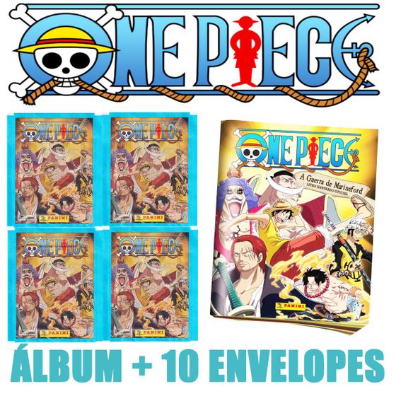 Imagem de Álbum Do One Piece 2023 Com 50 Figurinhas (10 Envelopes)