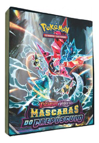 Imagem de Album Fichario Mascaras Do Crepusculo P/ 900 Cartas Pokemon