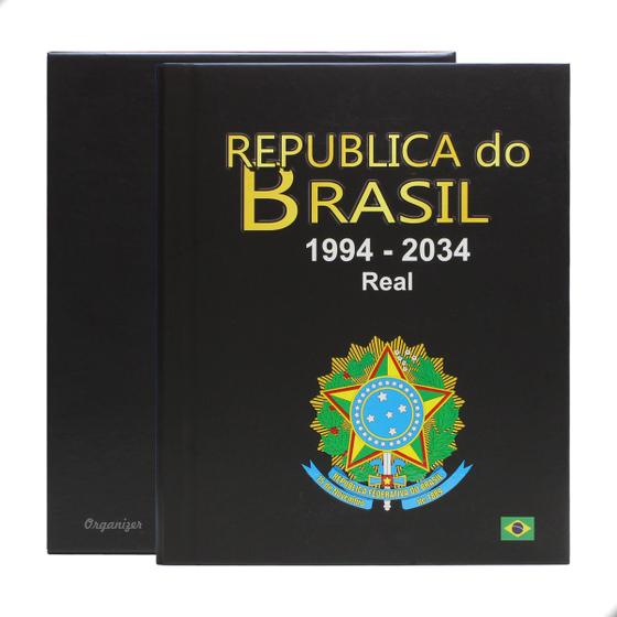 Imagem de Álbum Moedas de Luxo Plano Real 1994 a 2034