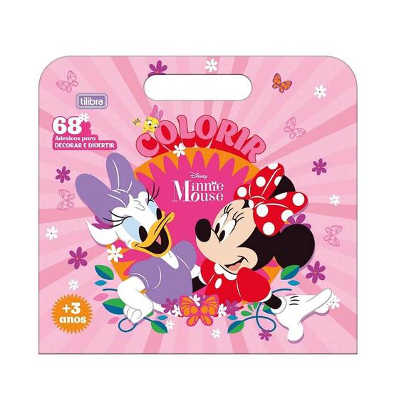 Imagem de Álbum Para Colorir Maleta Minnie 8F Tilibra