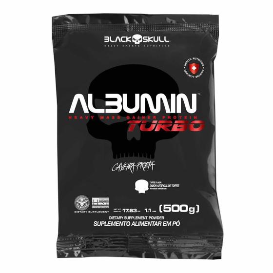 Imagem de Albumin Turbo - 500G Refil Toffee - Black Skull