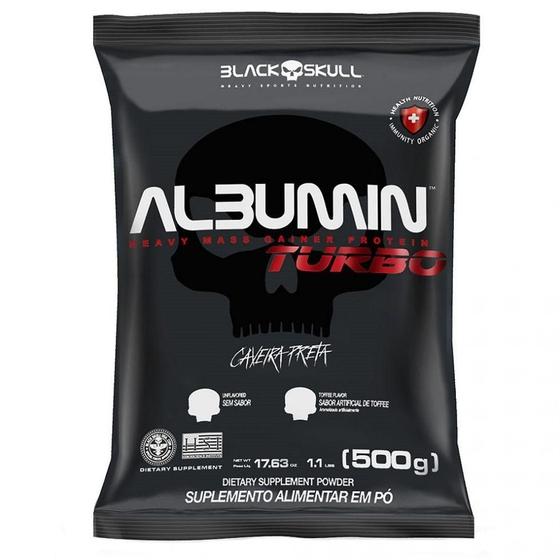 Imagem de Albumin Turbo Refil (500g) - Sem Sabor