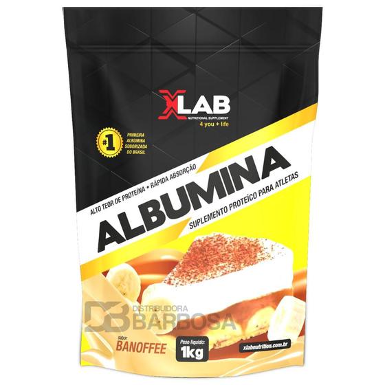 Imagem de Albumina 1kg Banoffe XLab- X-lab