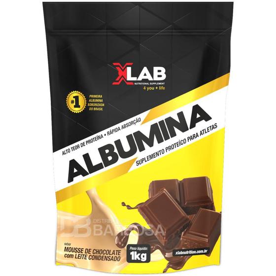 Albumina 1kg Chocolate com leite condensado XLab - X-lab Menor preço em Albumina 1kg Chocolate com leite condensado XLab - X-lab