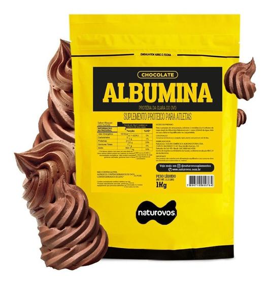 Imagem de Albumina (1kg) Chocolate Naturovos