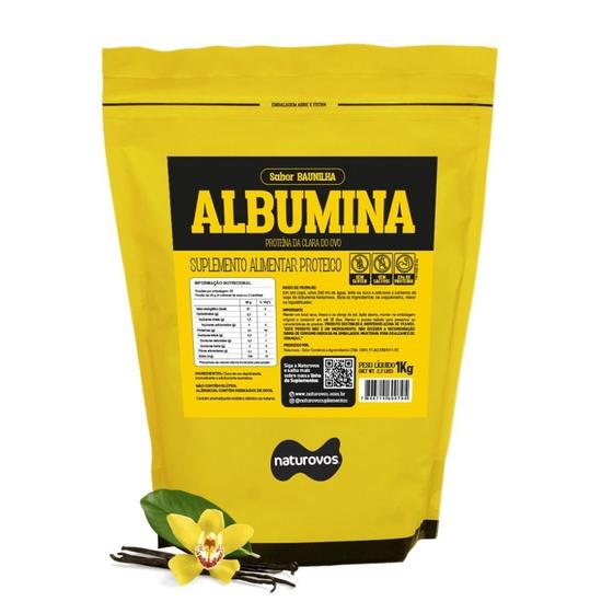 Imagem de Albumina (1kg) - Sabor: Baunilha