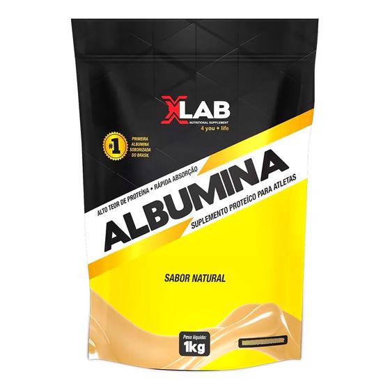 Imagem de Albumina 1kg Sabor Original Sem Sabor X-lab