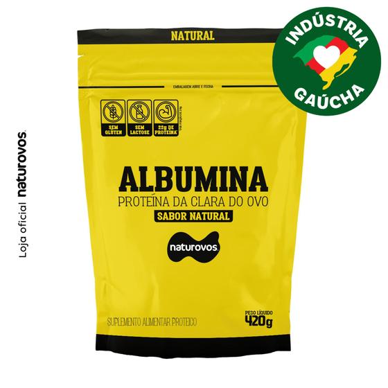 Imagem de Albumina Naturovos 420g - Sabores