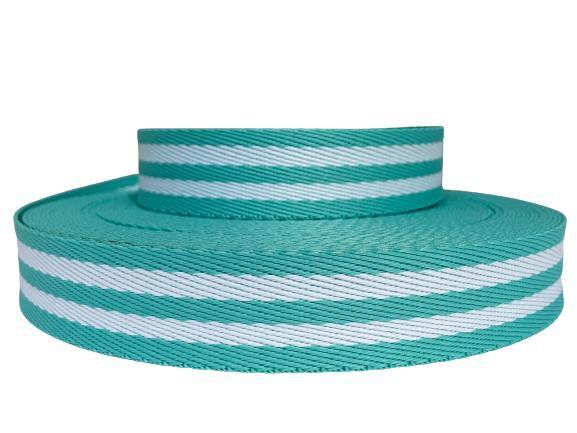 Imagem de Alça Chic Pronta 4 Cm / 40mm com Ferragens Dourado - Com Faixas