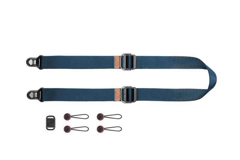 Imagem de Alça de Câmera Peak Design Slide Lite Midnight Blue - SLL-MN-3