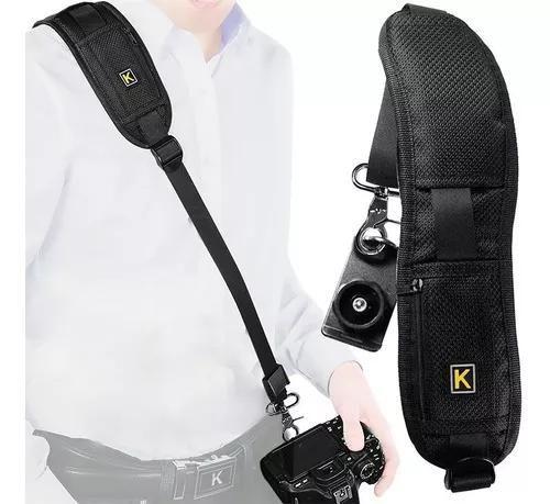 Imagem de Alça Ombro Camera Dslr Strap Com Engate Rápido