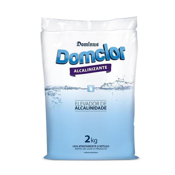 Imagem de Alcalinizante Elevador Alcalinidade Piscina 2Kg - Domclor