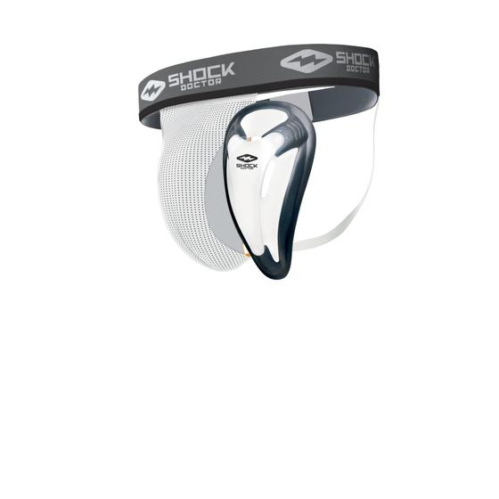 Alças Jock com Bojo Shock Doctor Core - Proteção para Meninos Imagem de Alças Jock com Bojo Shock Doctor Core - Proteção para Meninos