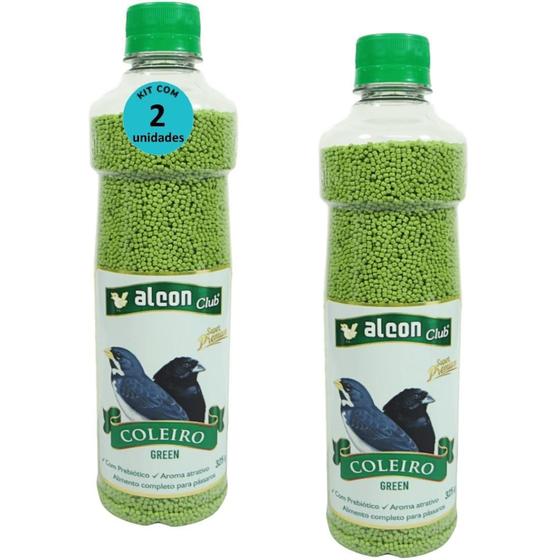 Imagem de Alcon Club Coleiro Green 325G Super Premium Kit 2 Unidades